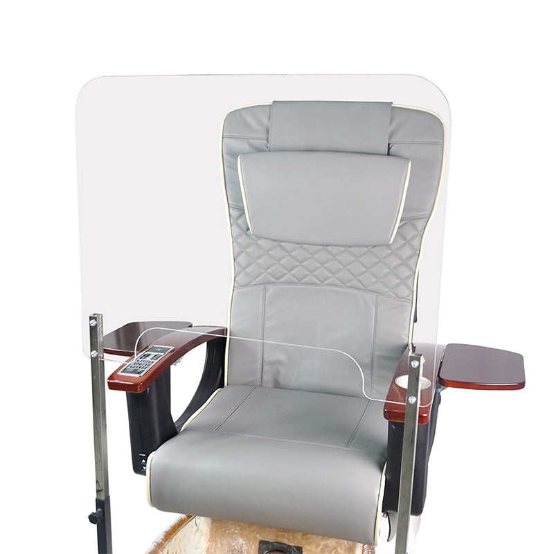Pedispa Acrylic Protective Screen w/ Metal Stand - 30 in