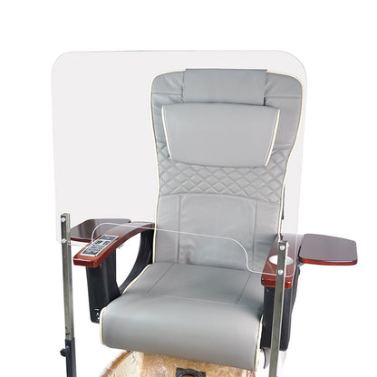 Pedispa Acrylic Protective Screen w/ Metal Stand - 30 in