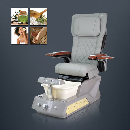 Pocono with Onyx Square Sink w/ installation - Gold Panels