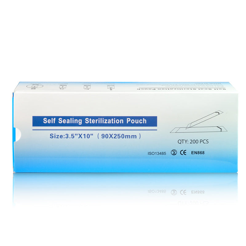 Sterilization Pouches 3.5" x 10" (200pc)