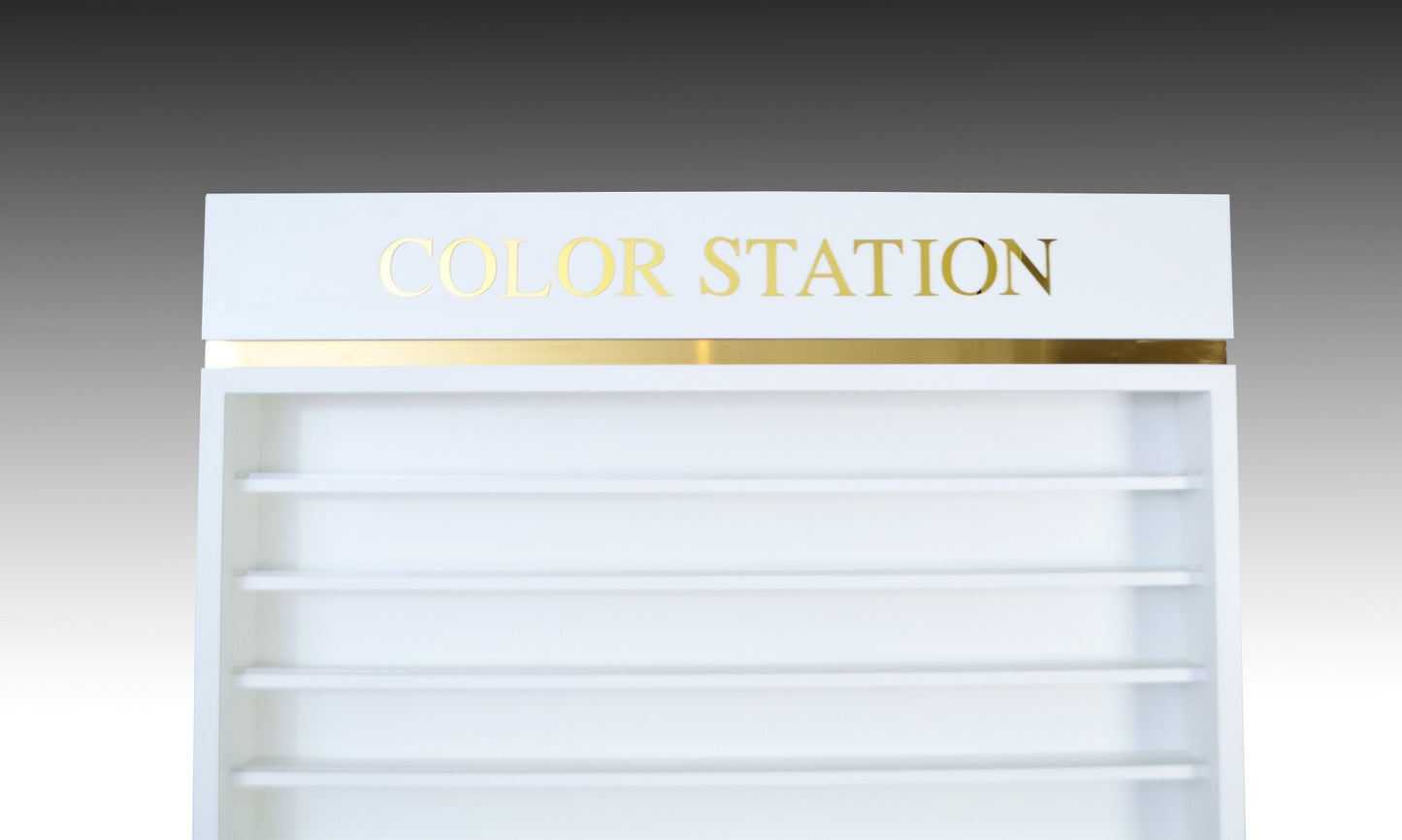 Luxus Color Stand Display - Gold-3