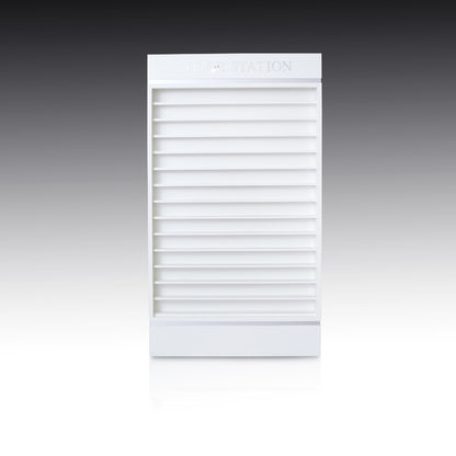 Luxus Color Stand Display - Brushed Silver