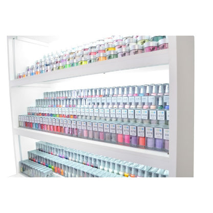 Steps Polish & Powder Display Cabinet - White