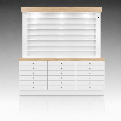 Dual Chroma Paradise Cabinet  - New Age Oak