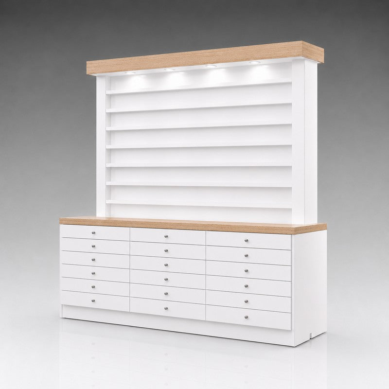 Dual Chroma Paradise Cabinet  - New Age Oak