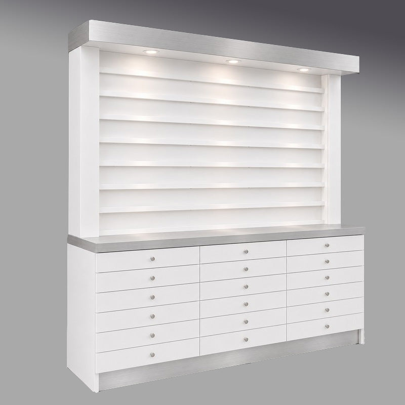 Chroma Paradise Cabinet  - Brushed Silver