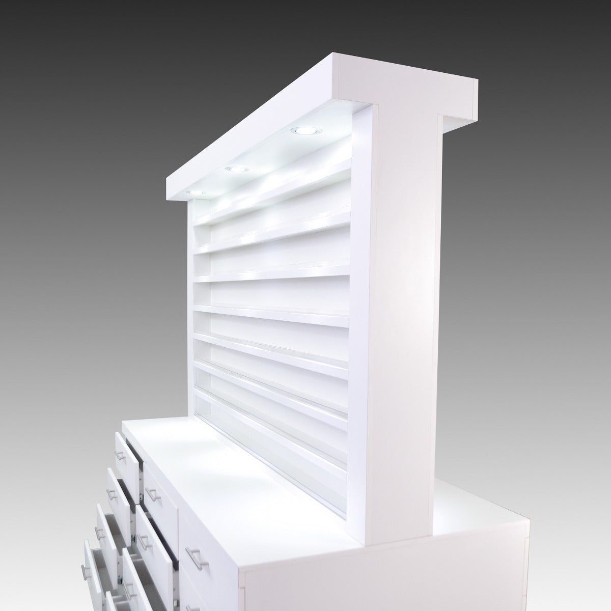 Dual Chroma Paradise Cabinet - White