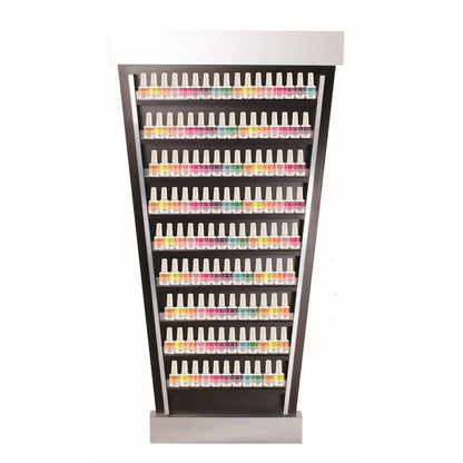 Voltron Polish Wall Rack , cafelle/Brush Aluminium
