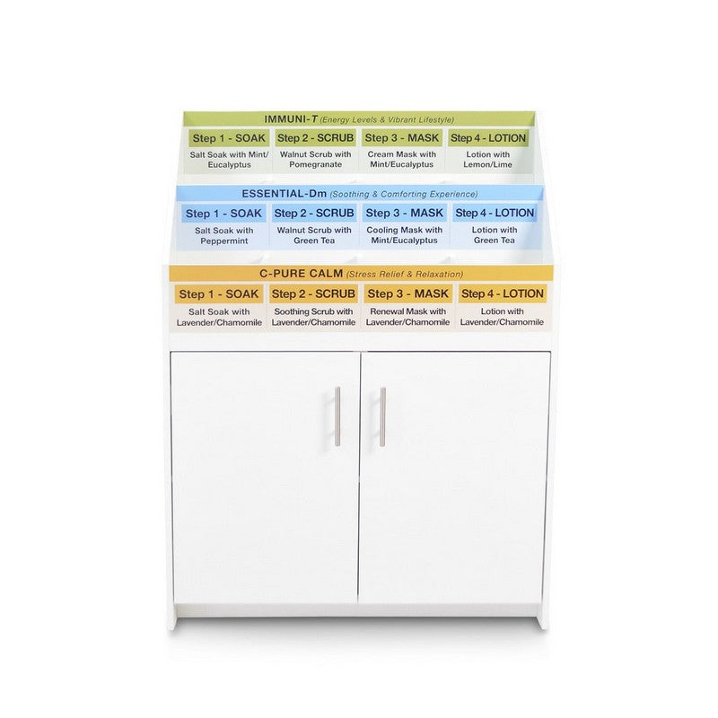 3-Tier Cubes PODs Holder Stand - White