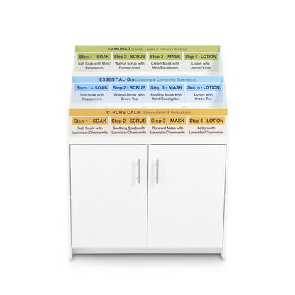 3-Tier Cubes PODs Holder Stand - White