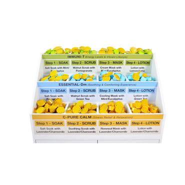 3-Tier Cubes PODs Holder Stand - White