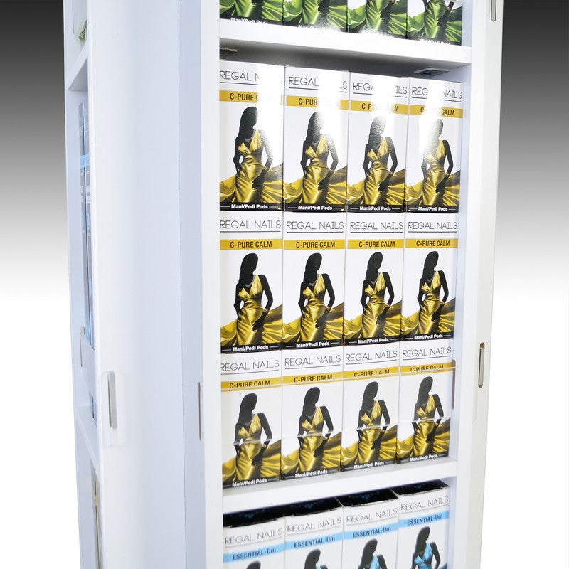 PODs Wooden Rotary Stand Rack - Tower & Retail Boxes