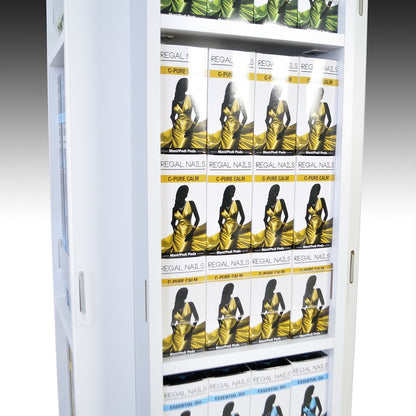 PODs Wooden Rotary Stand Rack - Tower & Retail Boxes