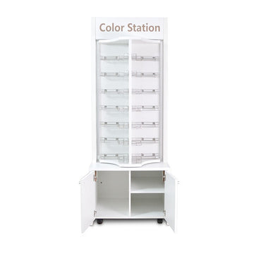 Regis Wooden Rotary Polish & Gel Stand Rack-2