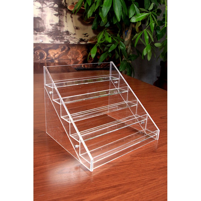 Acrylic Step Rack (48 Bottles)