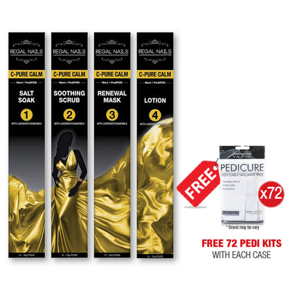 Regal ManiPedi PODs - C - Pure Calm - 4 Steps