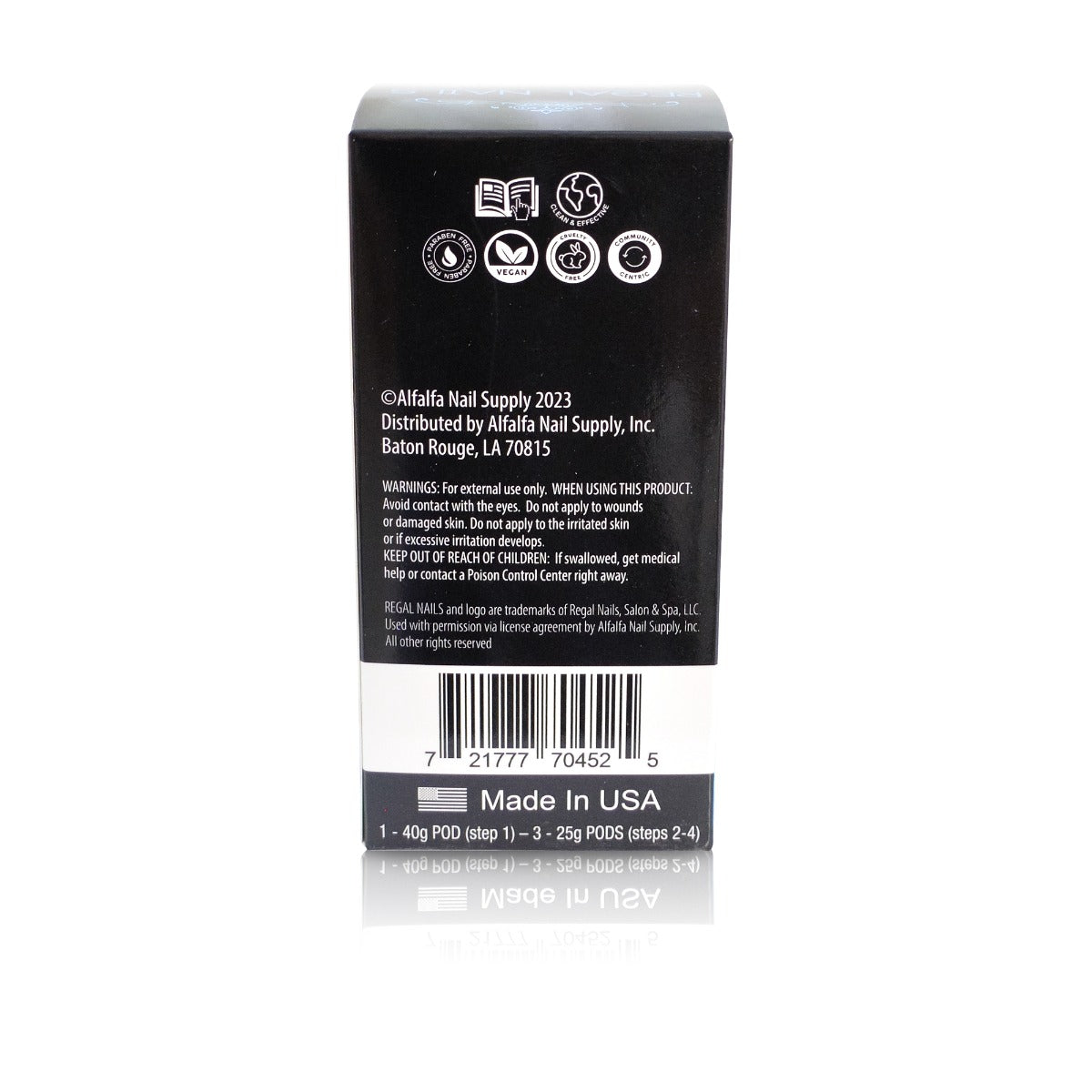 Regal ManiPedi PODs - Essential-Dm - Retail - 4 Steps