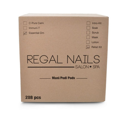 Regal ManiPedi PODs - Essential-Dm - Retail - 4 Steps