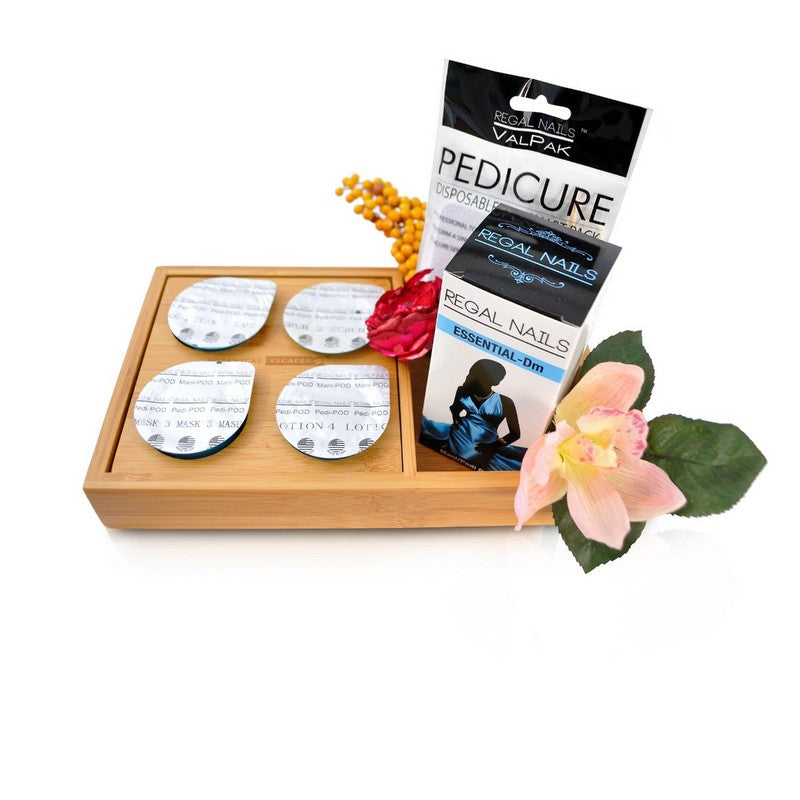 Regal ManiPedi PODs - Essential-Dm - Retail - 4 Steps