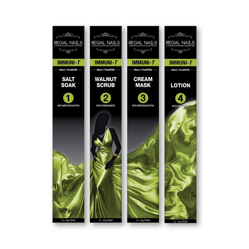Regal ManiPedi PODs - Immuni-T - 4 Steps