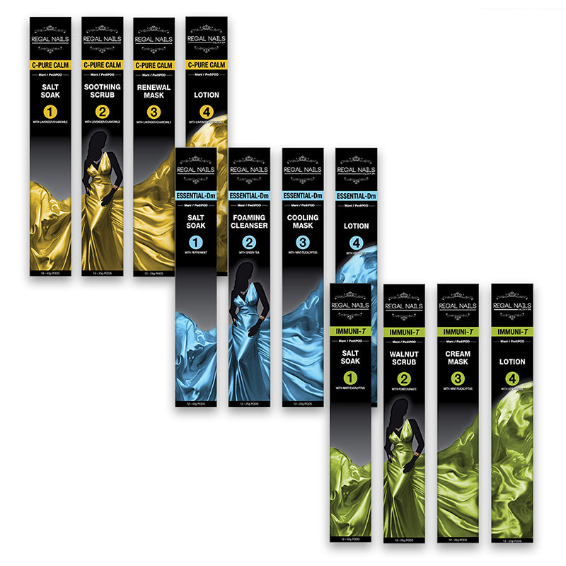 Regal ManiPedi PODs - Introduction Kit 4 Steps