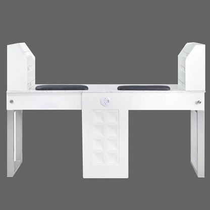 Regis Nail Table Marble Top Double