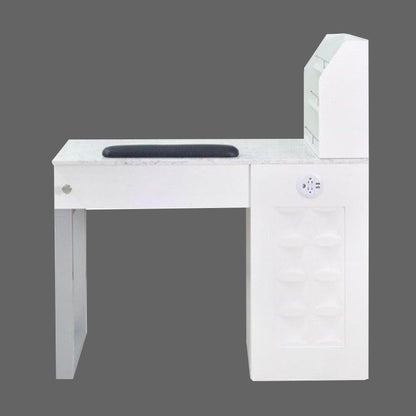 Regis Nail Table Marble Top Single