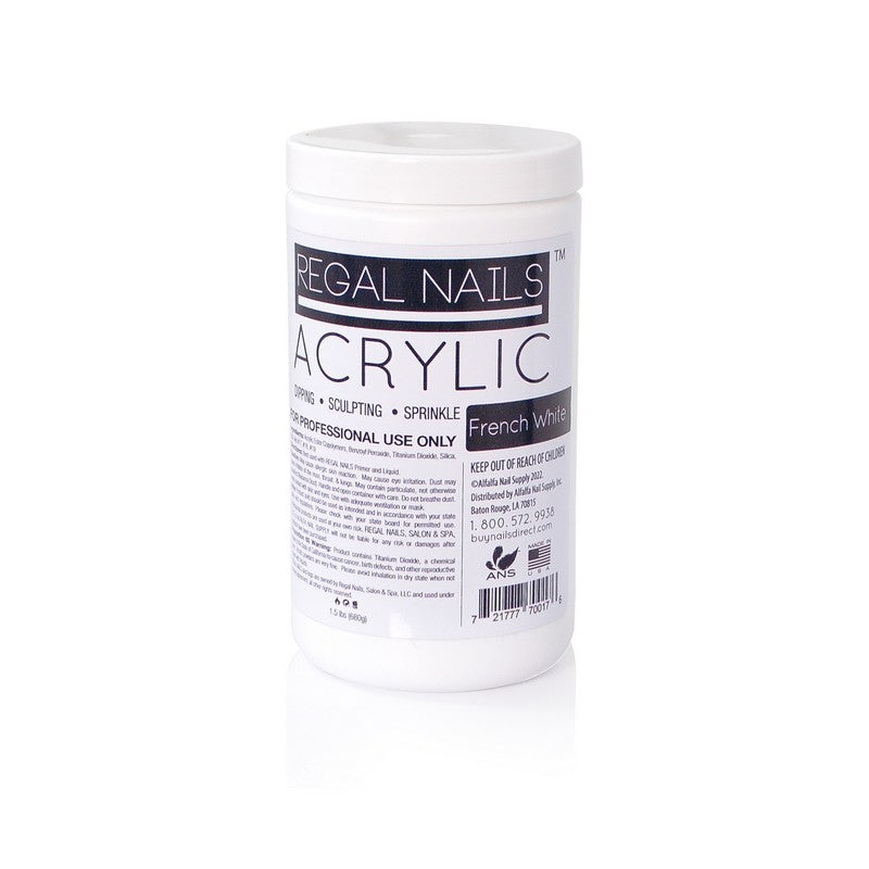 Regal Acrylic Powder - French White - 24 oz