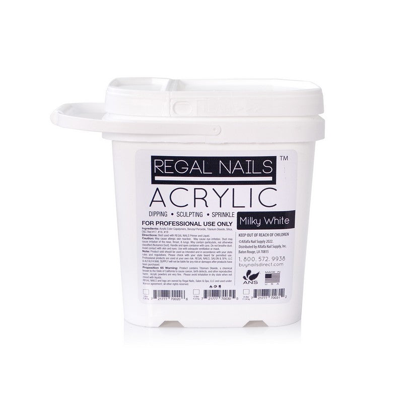 Regal Acrylic Powder - Milky White - 5 lbs