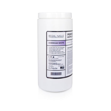 Regal Acrylic Powder - Perfect Smile American White - 24 oz