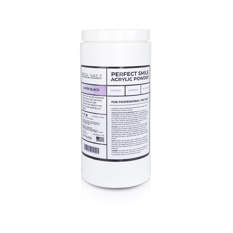 Regal Acrylic Powder - Perfect Smile French Black - 24 oz