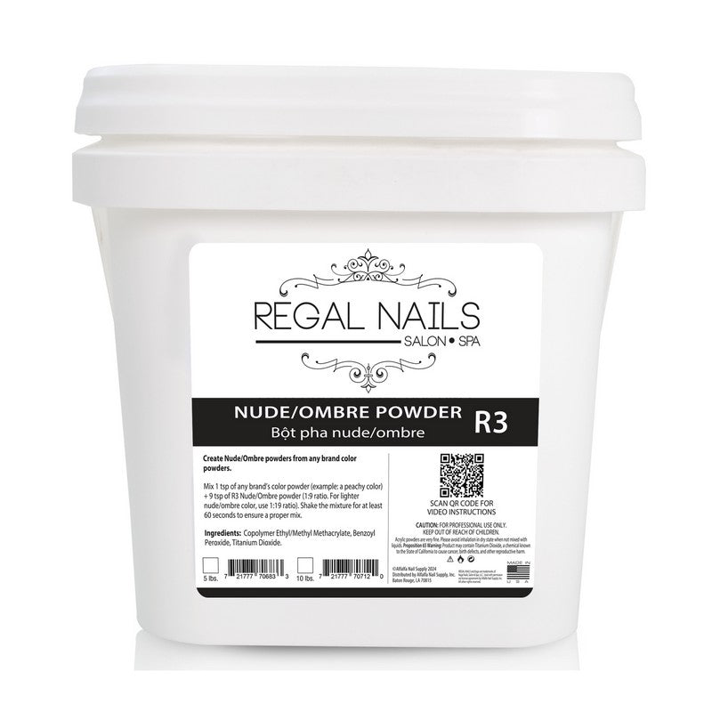 Regal Nails Nude/Ombre Powders R3 - 10lbs