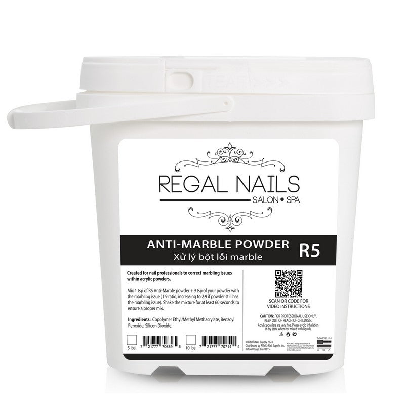 Regal Nails Anti-Marble Powders R5 - 5lbs