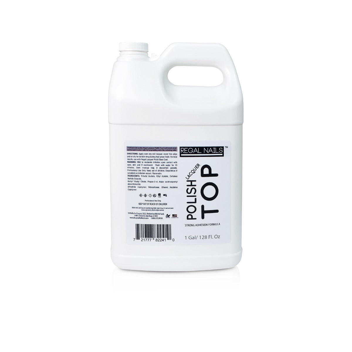 Regal Lacquer Polish Top Coat - 1 gal