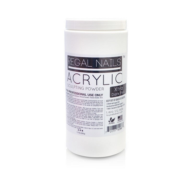 Regal Acrylic Powder - Xtra Dark Pink - 24 oz