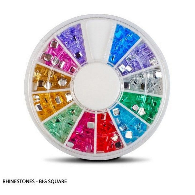 ANS Rhinestones Big Square 288pcs/Wheel