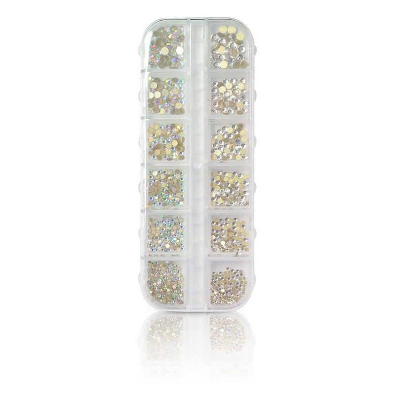 Nail Art Rhinestones Clear #01