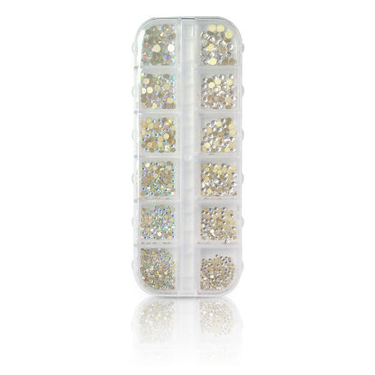 Nail Art Rhinestones Clear #01