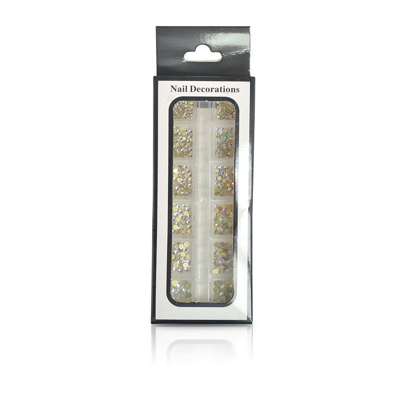 Nail Art Rhinestones Clear #01