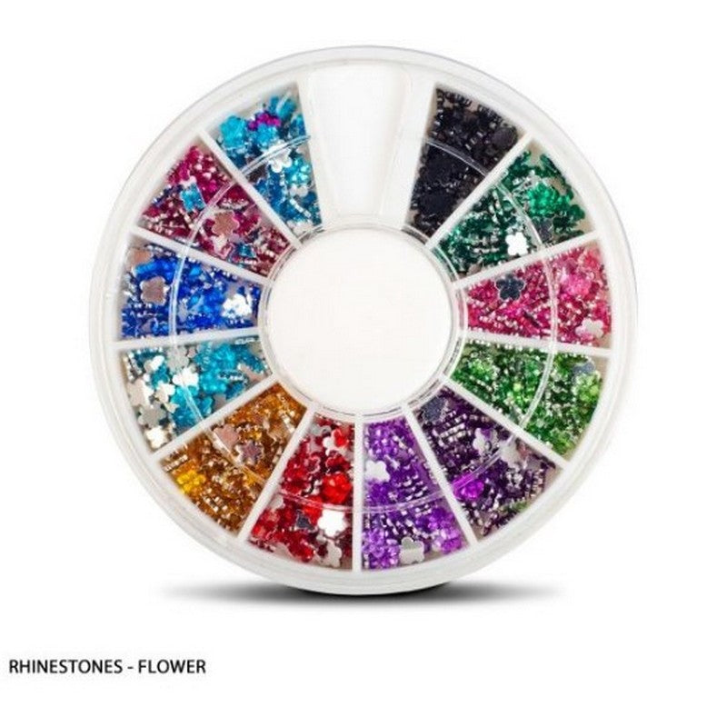 ANS Rhinestones Flower 576pcs/Wheel
