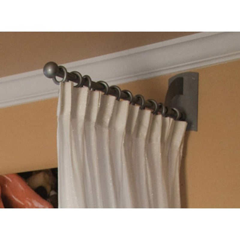 Silver Metal Rod with Rings & Base