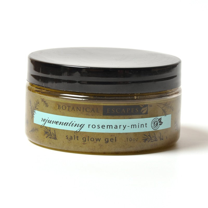 Botanical Escapes Rosemary Mint Salt Glow Gel 10 oz