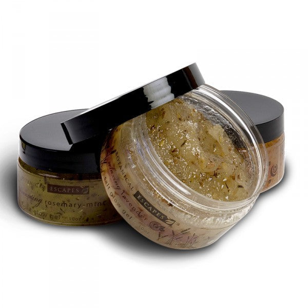 Botanical Escapes Rosemary Mint Salt Glow Gel 10 oz