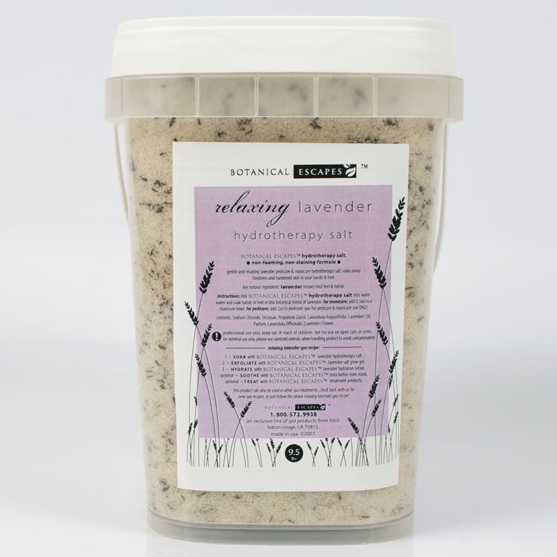Botanical Escapes Lavender Hydrotherapy Salt 1 Gal