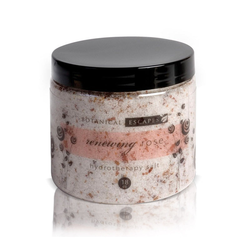 Botanical Escapes Rose Petal Hydrotherapy Salt 18 oz