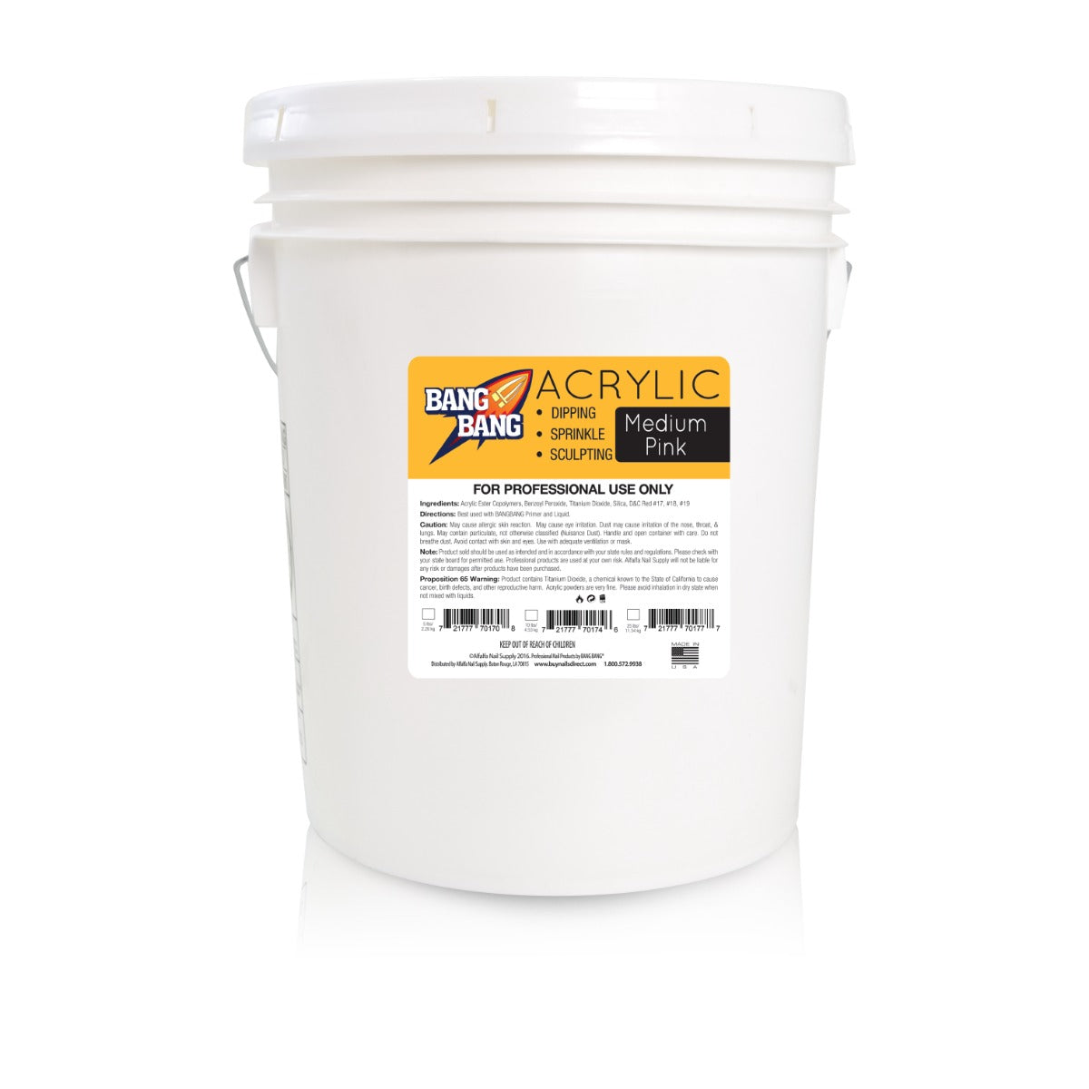 BangBang Acrylic Powder - Medium Pink