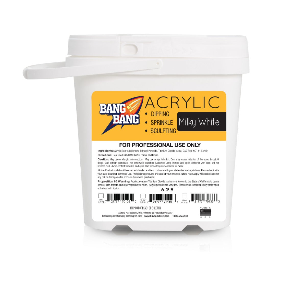 BangBang Acrylic Powder - Milky White