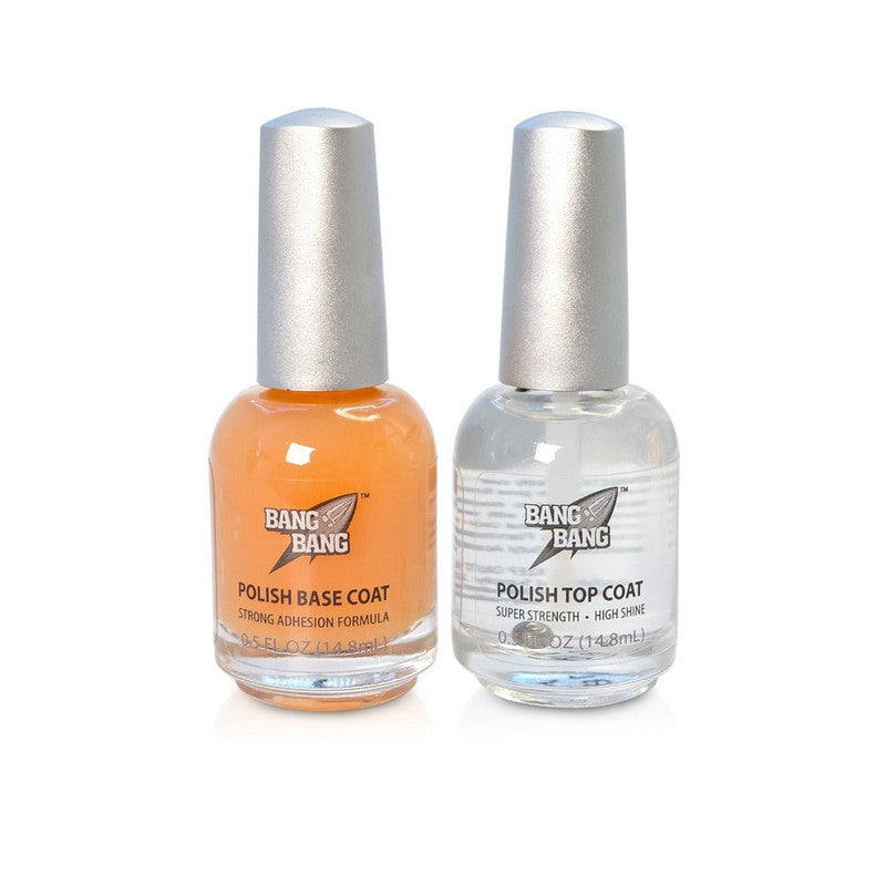 BangBang Duo - Nail Polish Base and Top Coat - 0.5/0.5 oz
