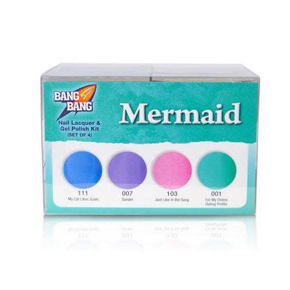 Bangbang - Mermaid Duo Gel & Polish Kit
