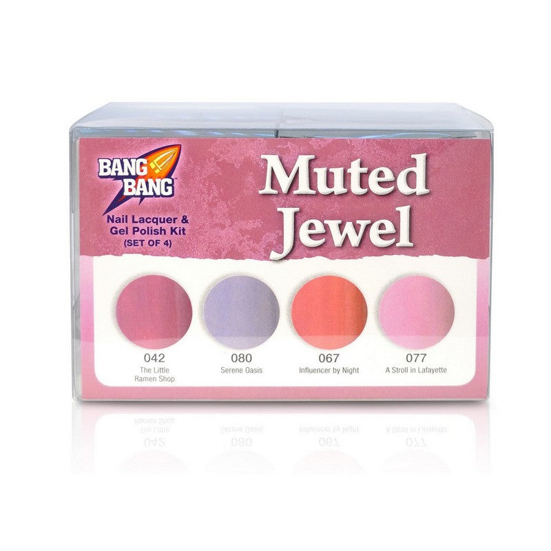 Bangbang - Muted Jewel Duo Gel & Polish Kit